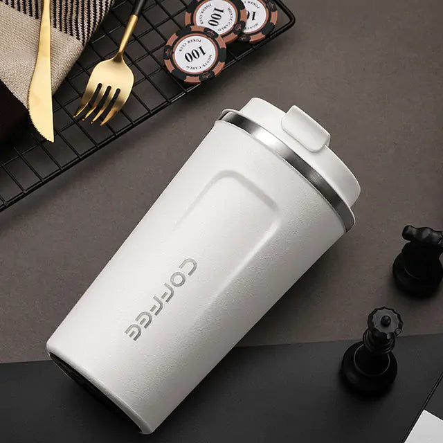 Kaffemuggar i rostfritt stål (380/510 ml 304)