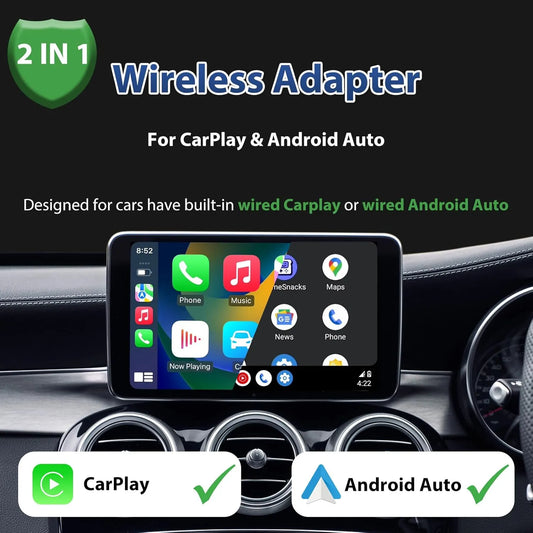 2-in-1 adapter options