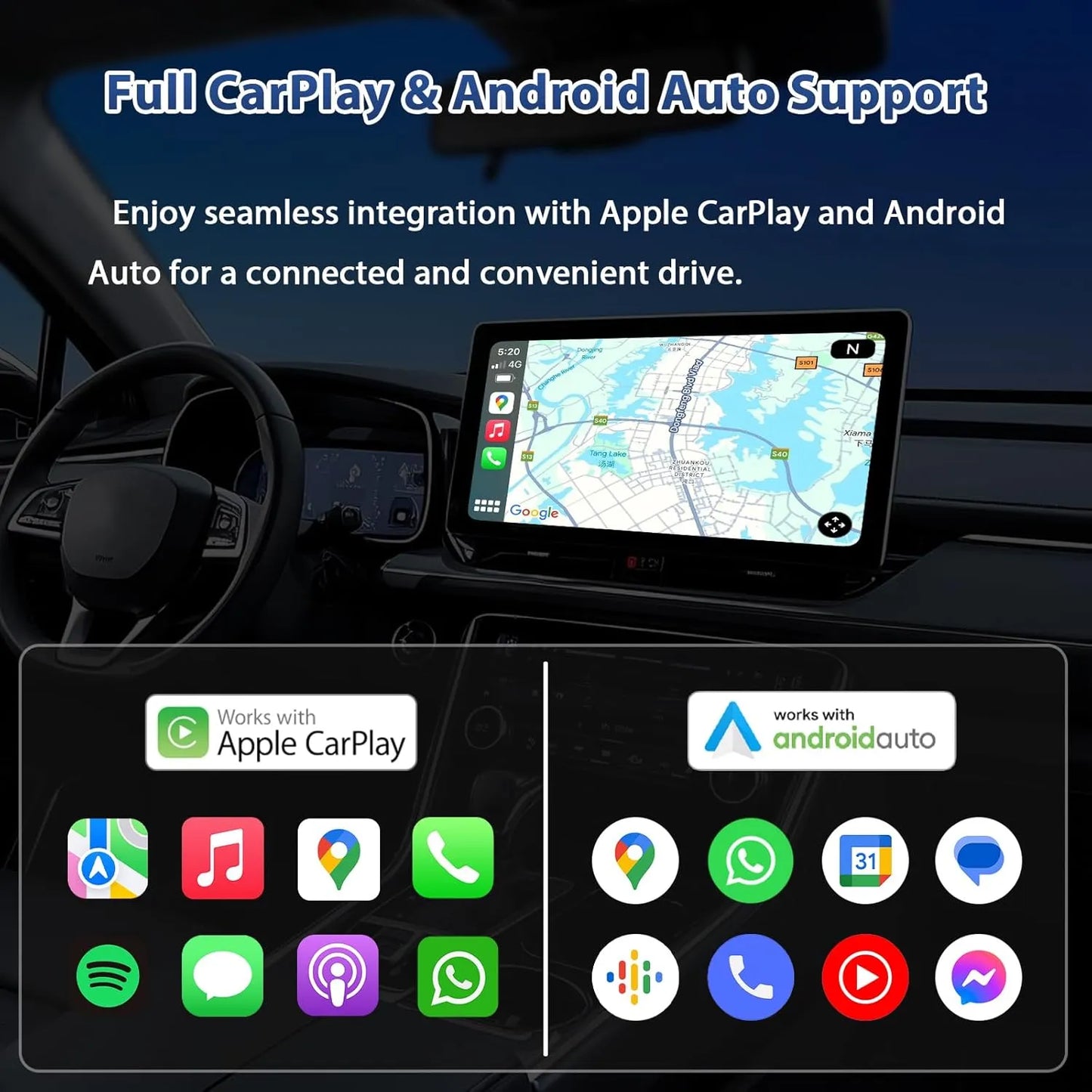 Car paly apps options 