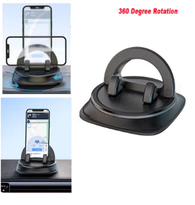Car Dashboard Phone Holder(360° Rotatable)
