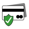 Card with a green check mark and black border