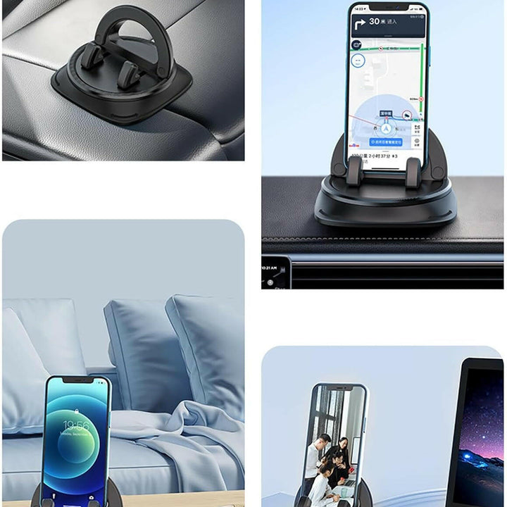 Car Dashboard Phone Holder(360° Rotatable)