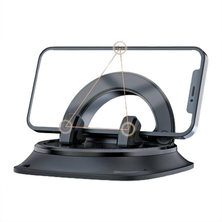 Car Dashboard Phone Holder(360° Rotatable)