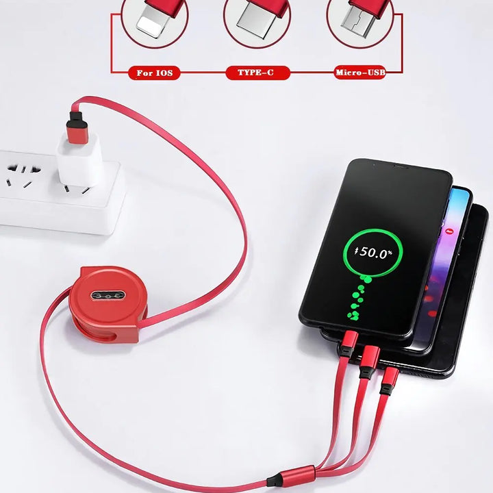 Retractable USB Cable